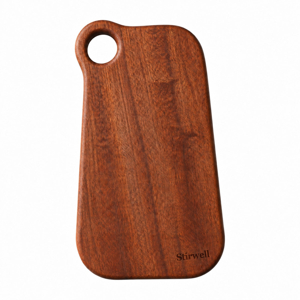 Stirwell wooden prep board on a light background