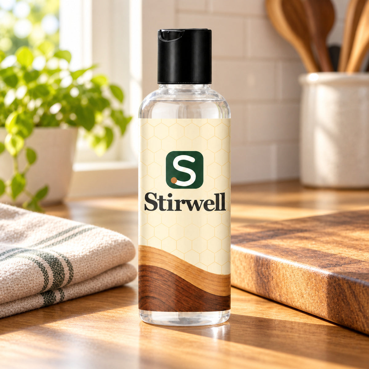 Wood Care Product in an everyday kitchen