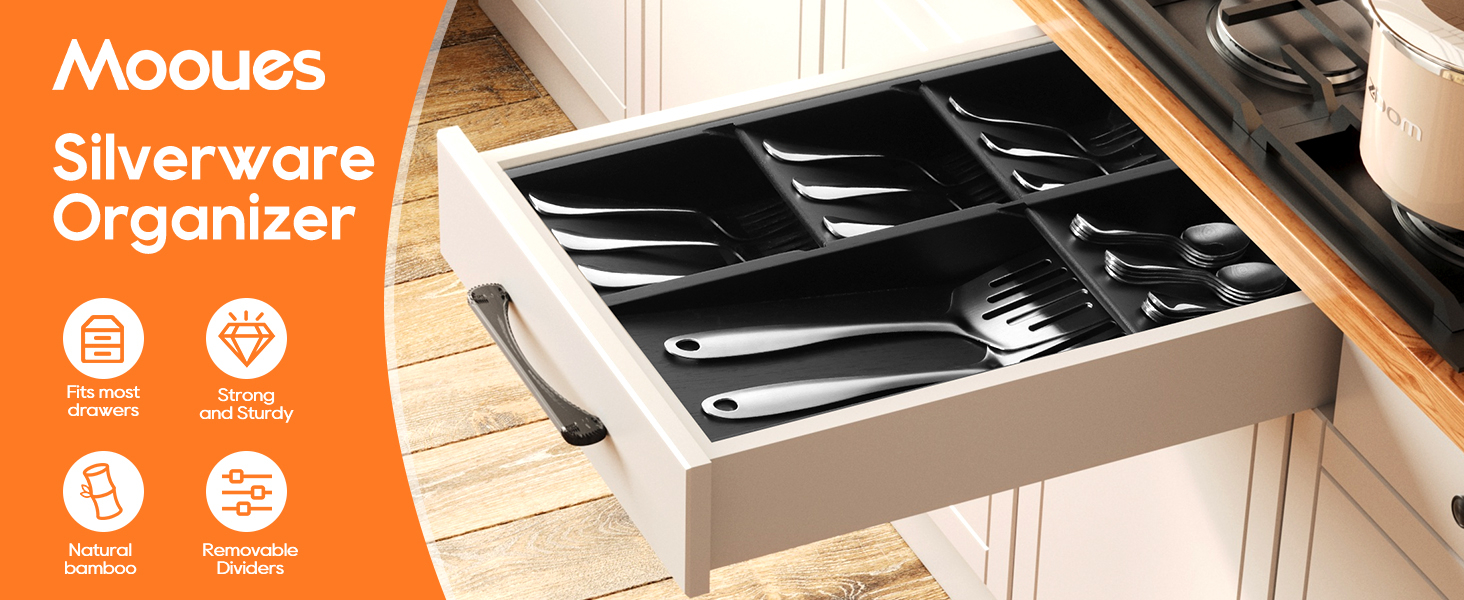 silverware drawer organizer