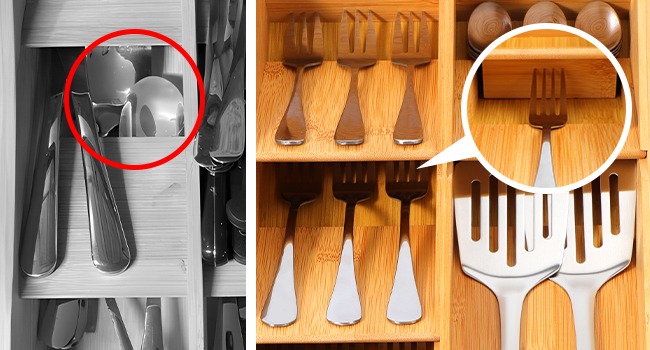 kitchen drawer organizer
